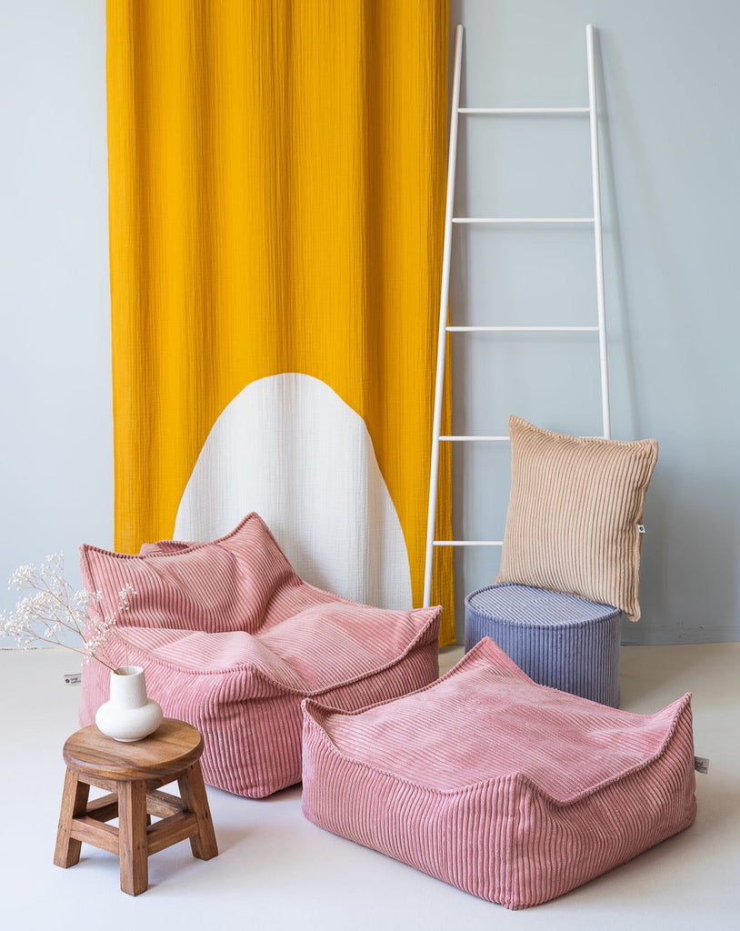 Roze Mousse Zitzak Stoel