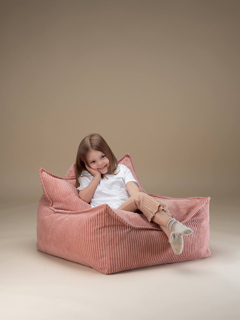 Roze Mousse Zitzak Stoel