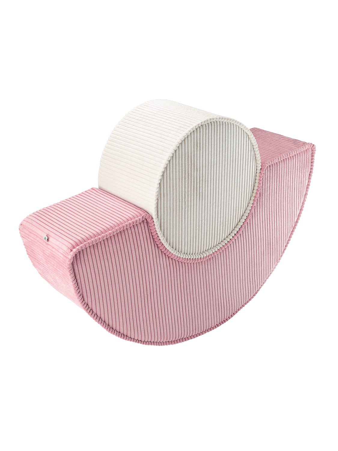 Roze Mousse Poef Set