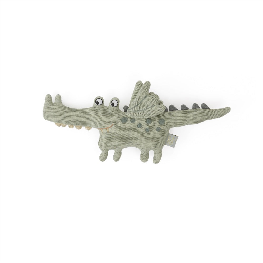 Rammelaar - Darling Baby Buddy Krokodil - Groen