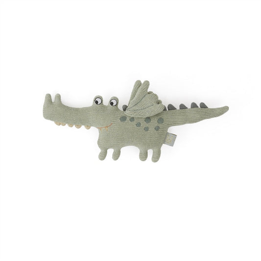 Rammelaar - Darling Baby Buddy Krokodil - Groen