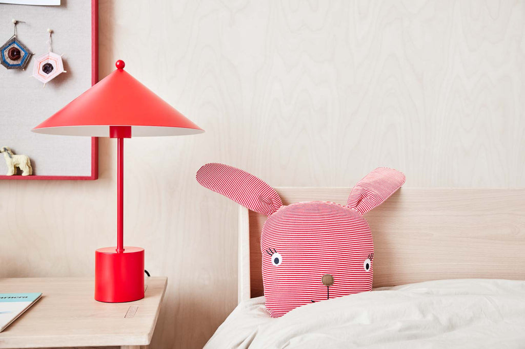 Roze Konijn Denim Speelgoed