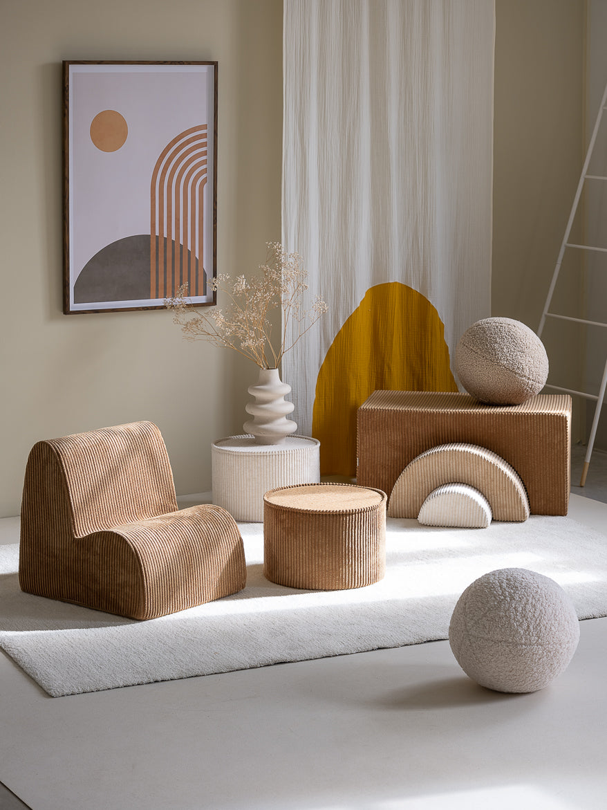 Toffee poef