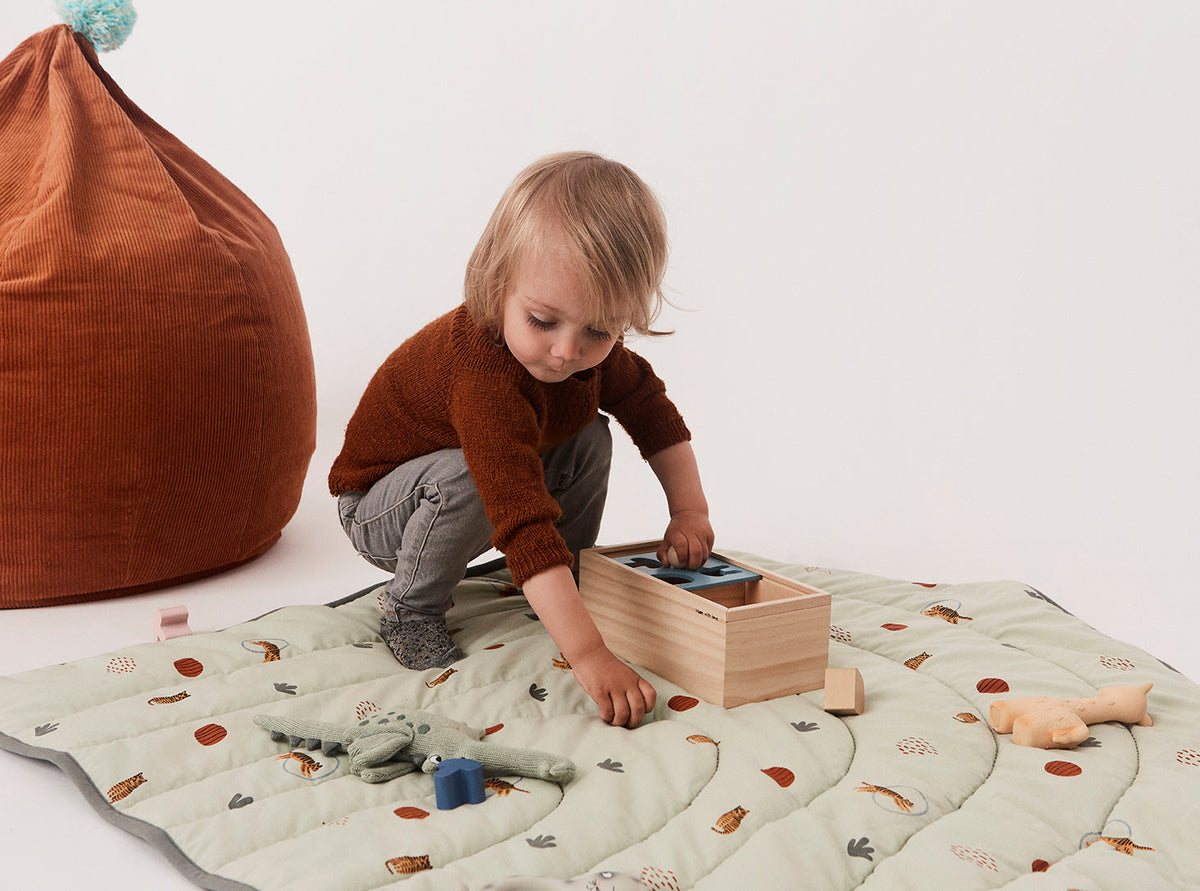 Houten puzzeldoos