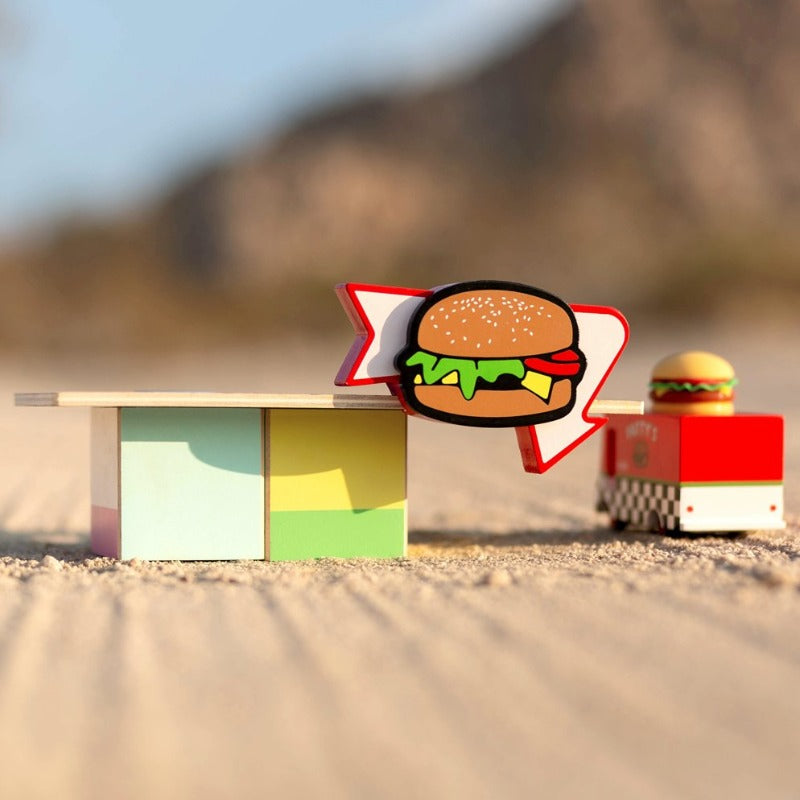 Hamburger shack