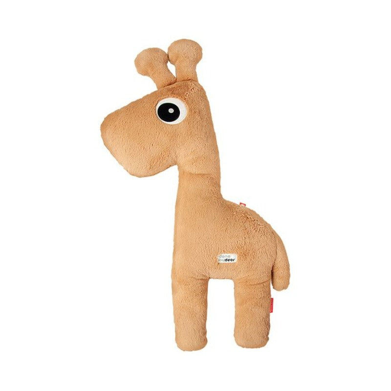 Extra grote knuffel Raffi geel