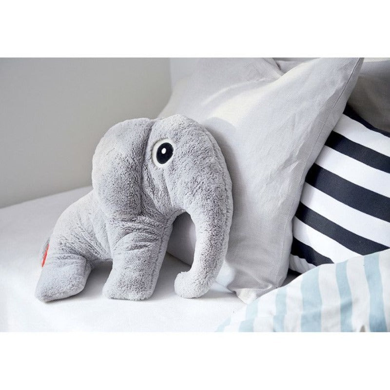 Grote knuffel Elphee grijs