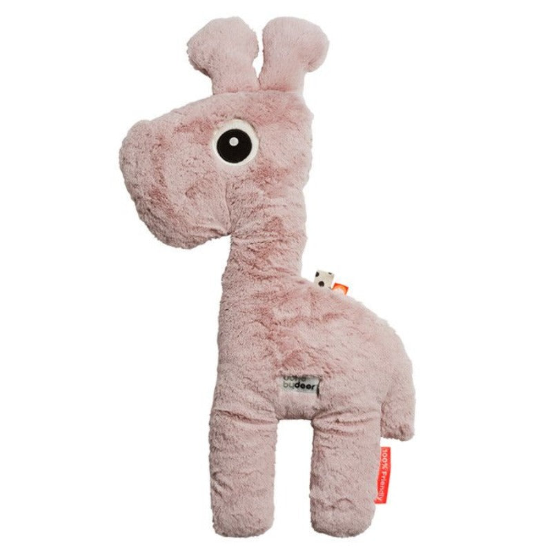 Grote knuffel Raffi roze