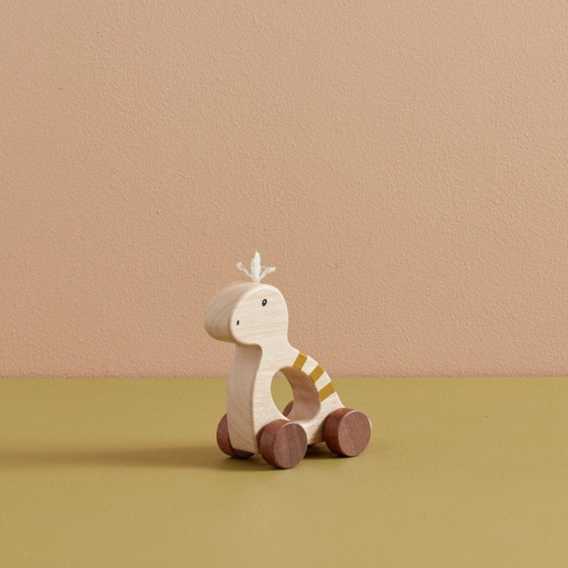 Speelfiguur Dino hout