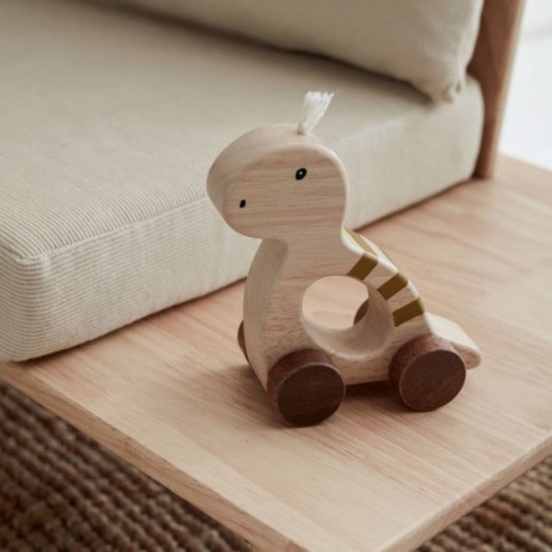 Speelfiguur Dino hout