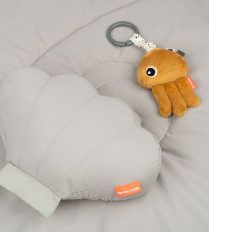 Speelkleed met boog Sea Friends (grijs)