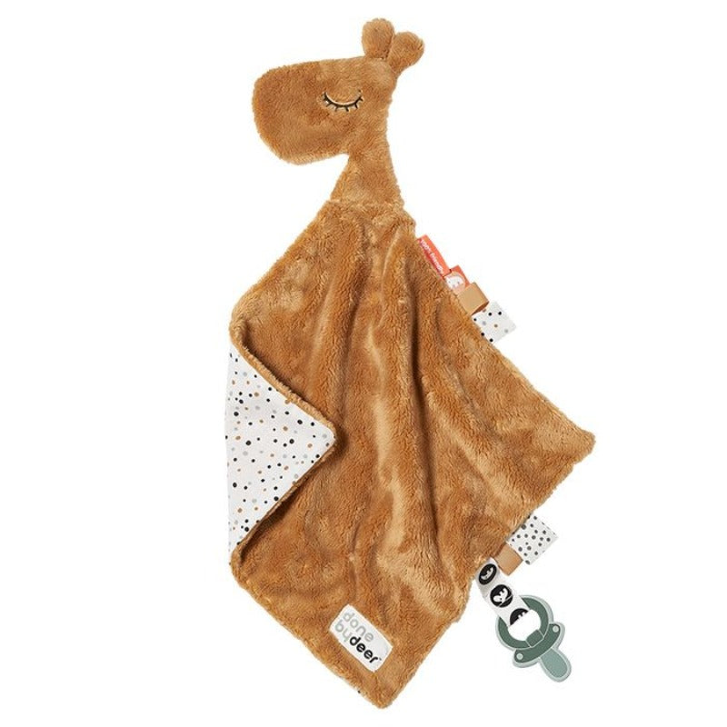 Knuffeldoekje Raffi (geel)