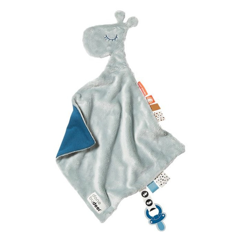 Knuffeldoekje Raffi (blauw)