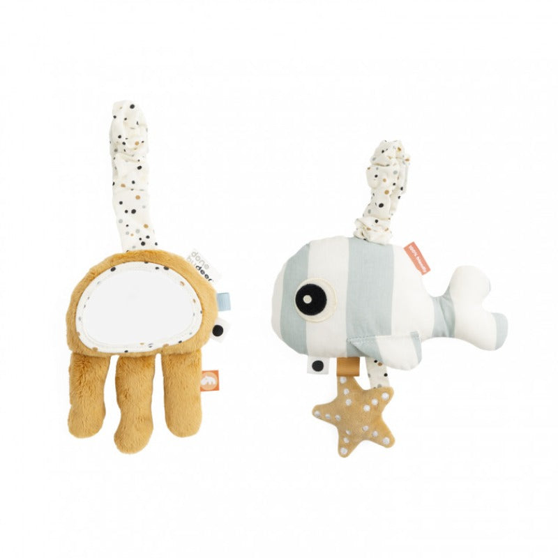 Set to go speeltjes Deer Sea friends (blauw en geel)