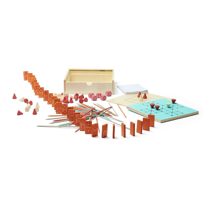 Spelset met 6 spellen