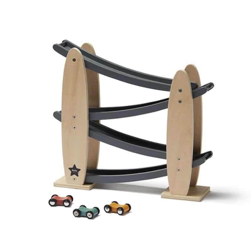 Houten autoracebaan