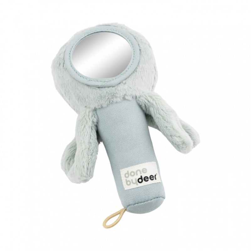 Rammelaar kwal met spiegel (blauw)