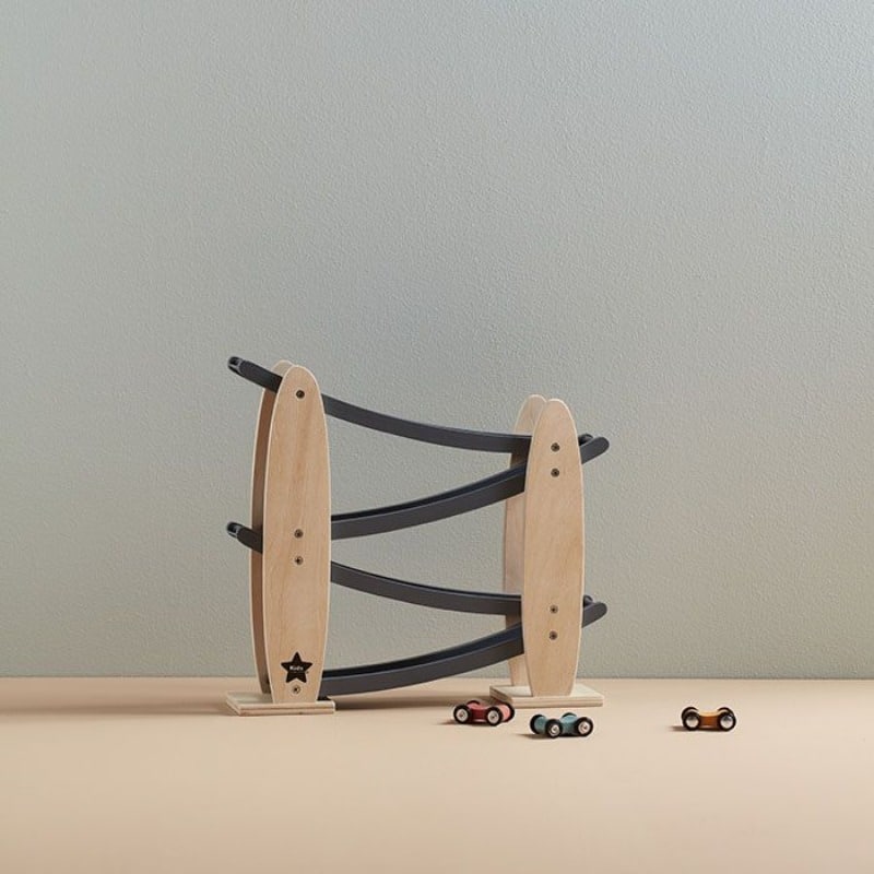 Houten autoracebaan