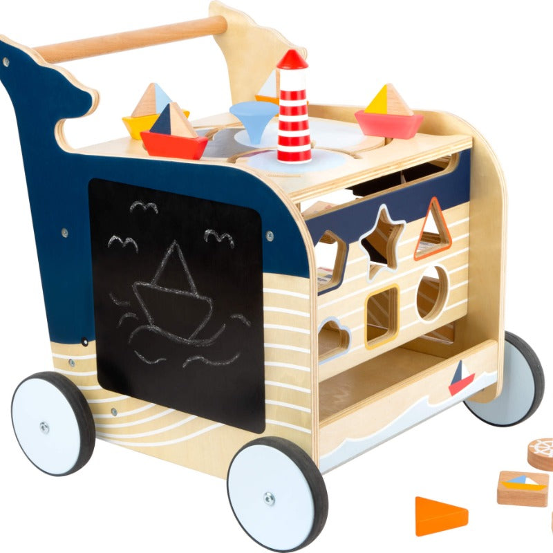 Loopwagen Walvis