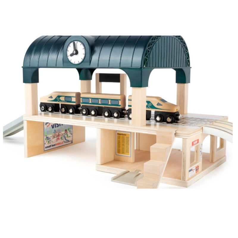 Trein met station
