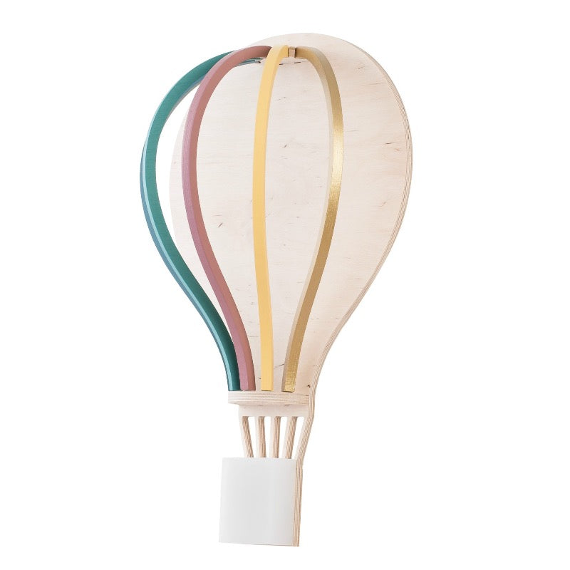 Lamp regenboog hout